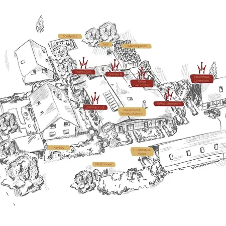 Maison d'hôtes Kleiner Koenig Struppen-Siedlung